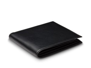 Bosca Bifold Wallet With Card / I.D. Flap Svarta | BSESO32327