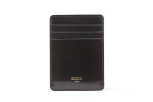 Bosca Front Pocket Wallet Svarta | PSEER30077