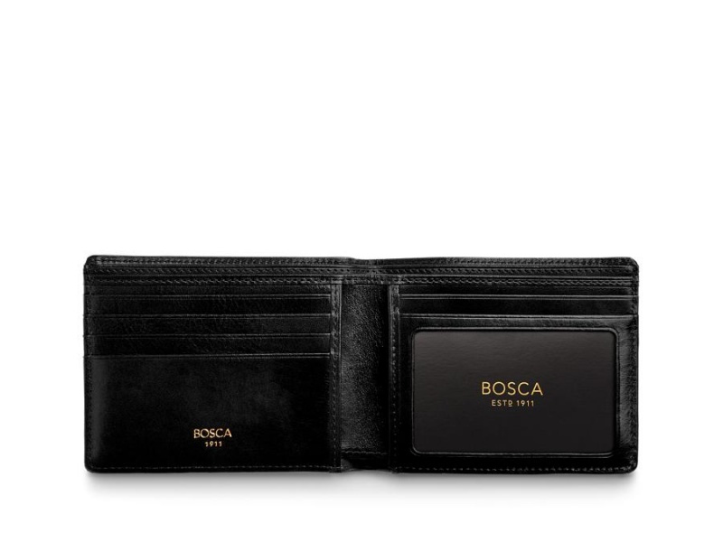 Bosca 5 Pocket Wallet W/ I.D. Svarta | DSEKV65384