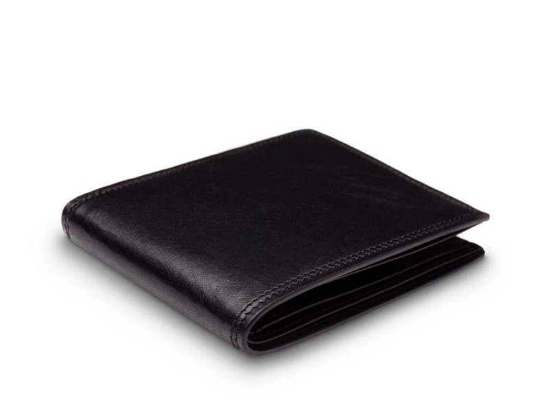 Bosca 8 Pocket Deluxe Executive Wallet Svarta | QSEUV60724