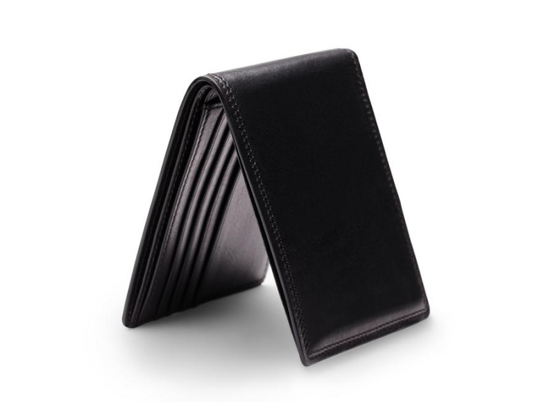 Bosca 8 Pocket Deluxe Executive Wallet Svarta | QSEUV60724