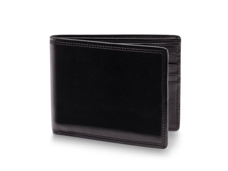 Bosca 8 Pocket Deluxe Executive Wallet Svarta | QSEUV60724