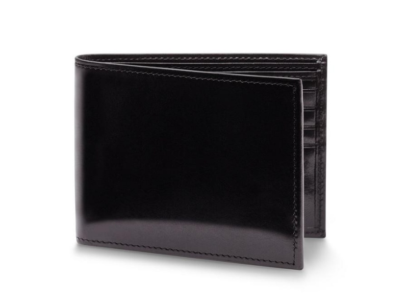 Bosca Bifold Wallet With Card / I.D. Flap Svarta | USETG92126