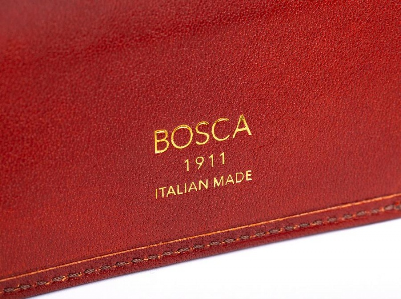 Bosca Calling Card Case Mörkröda | SEJKU47203