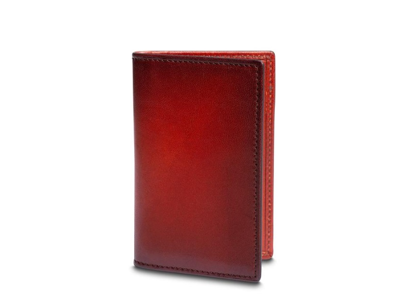 Bosca Calling Card Case Röda | SECIF42092