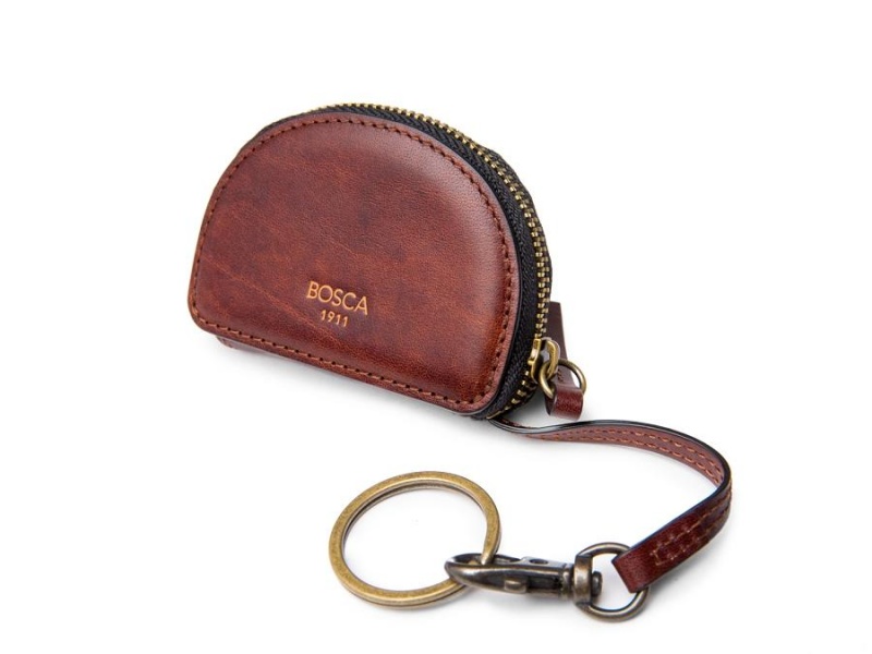 Bosca Coin Purse / Key Fob Bruna | SECVG68088