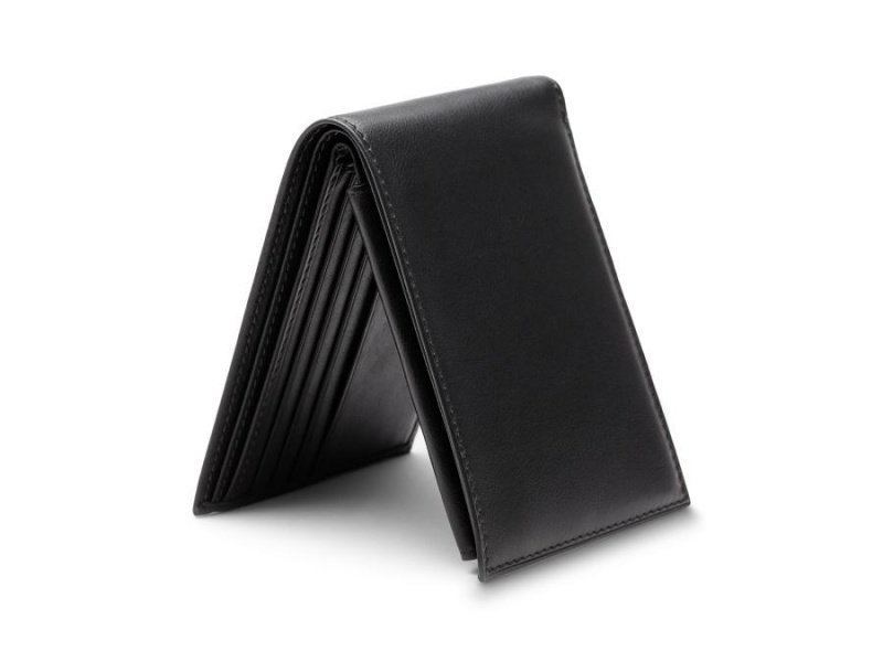 Bosca Credit Wallet with I.D. Passcase Svarta | YSEGT62499