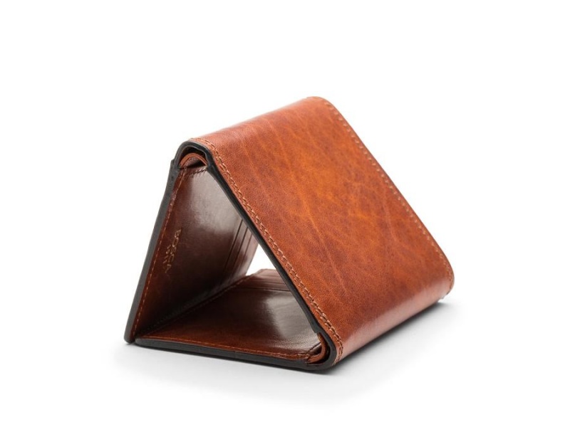 Bosca Double I.D. Trifold Wallet Bruna | GSEEC68442