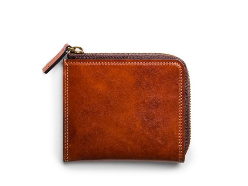 Bosca Euro Zip Wallet Bruna | SEZDE16545