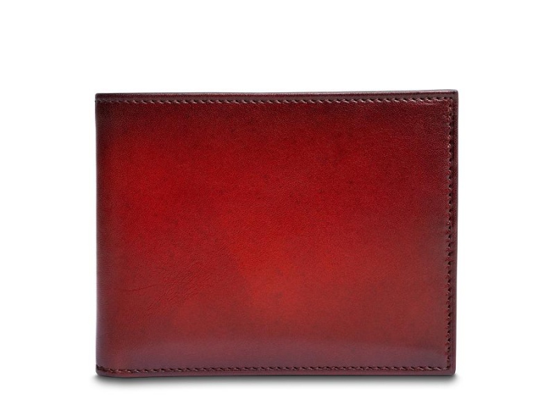 Bosca Executive ID Bifold Mörkröda | DSEVO54394