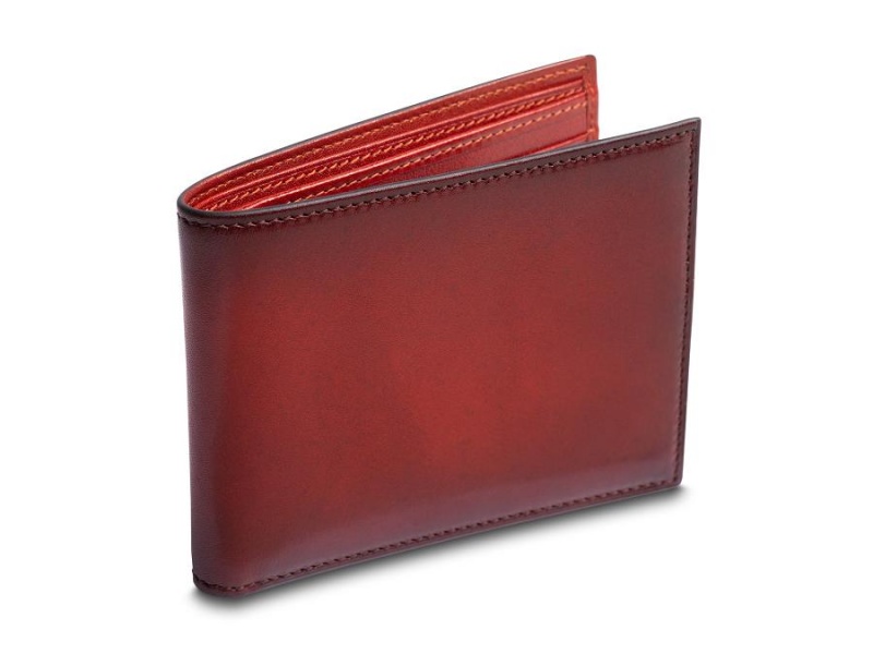 Bosca Executive ID Bifold Mörkröda | DSEVO54394