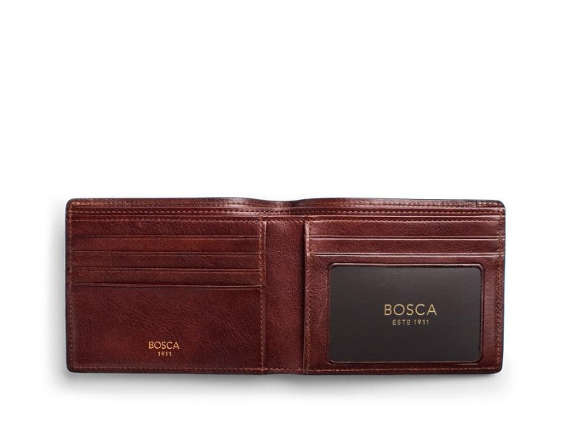 Bosca Executive I.D. Wallet Bruna | SEQAV85694