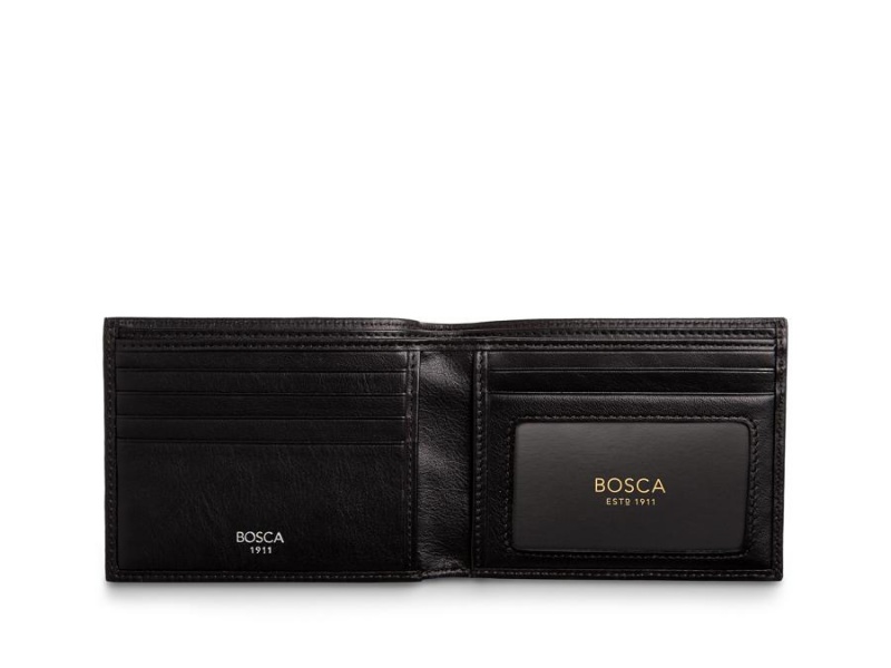 Bosca Executive I.D. Wallet Svarta | FSEUI11200