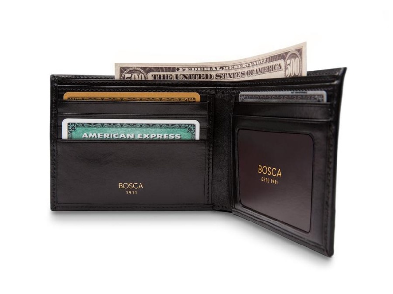 Bosca Executive I.D. Wallet Svarta | GSEEC17800