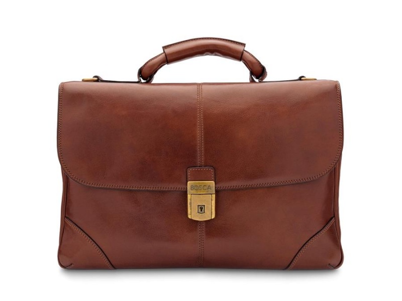 Bosca Flapover Briefcase Bruna | SEJZR22073