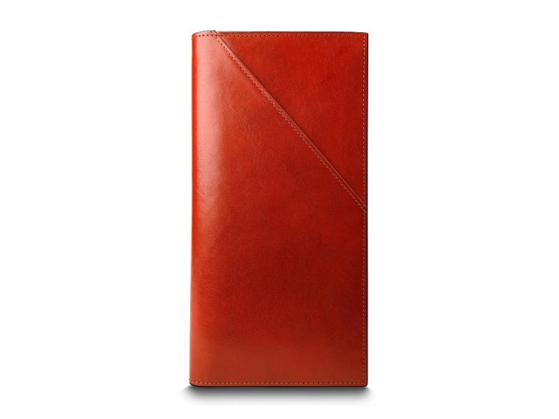 Bosca Flight Attendant Passport Wallet Bruna | TSEWZ64818