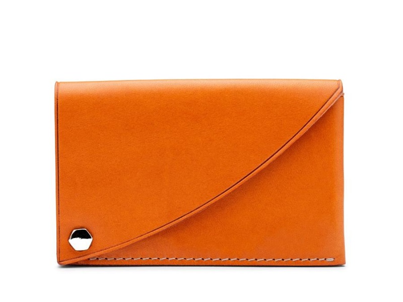 Bosca Flipper Card Case Orange | SEJKU74650