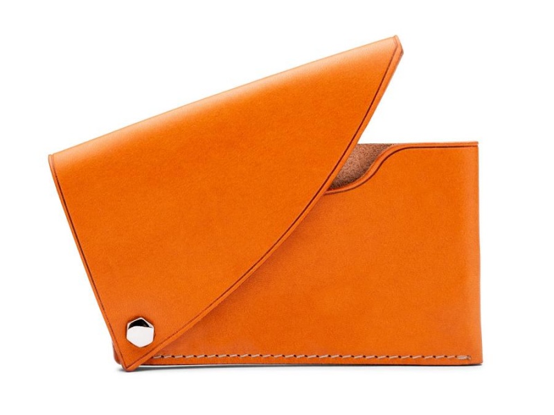 Bosca Flipper Card Case Orange | SEJKU74650