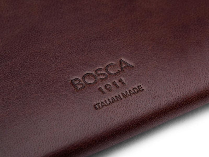 Bosca Front Pocket Card Case Bruna | DSEVO95543