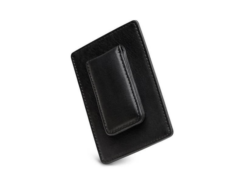 Bosca Front Pocket Wallet Svarta | SSENY60603