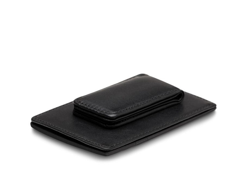 Bosca Front Pocket Wallet Svarta | SSENY60603