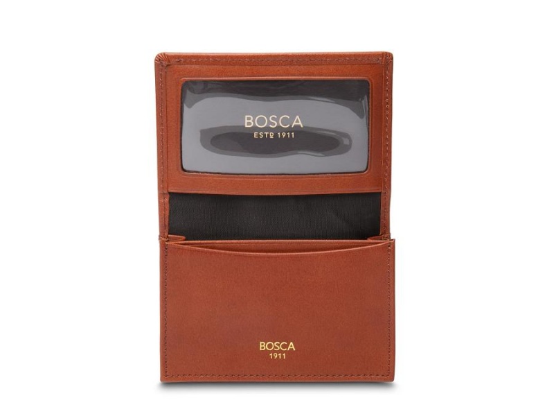 Bosca Full Gusset 2 Pocket Card Case w/ID - RFID Bruna | DSEVO97704