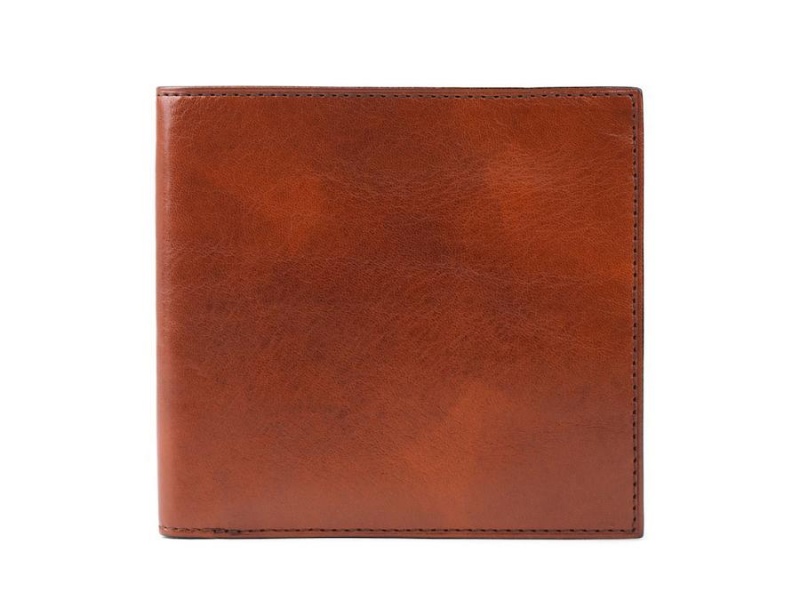 Bosca I.D. Hipster Credit Card Wallet Bruna | GSEUC91483