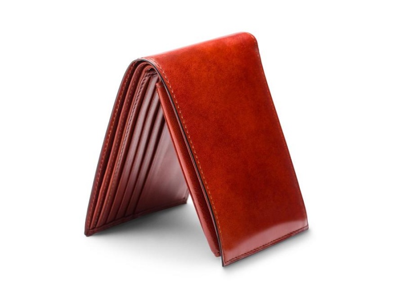 Bosca Italia Credit Wallet with I.D. Passcase Bruna | ASEDF55175