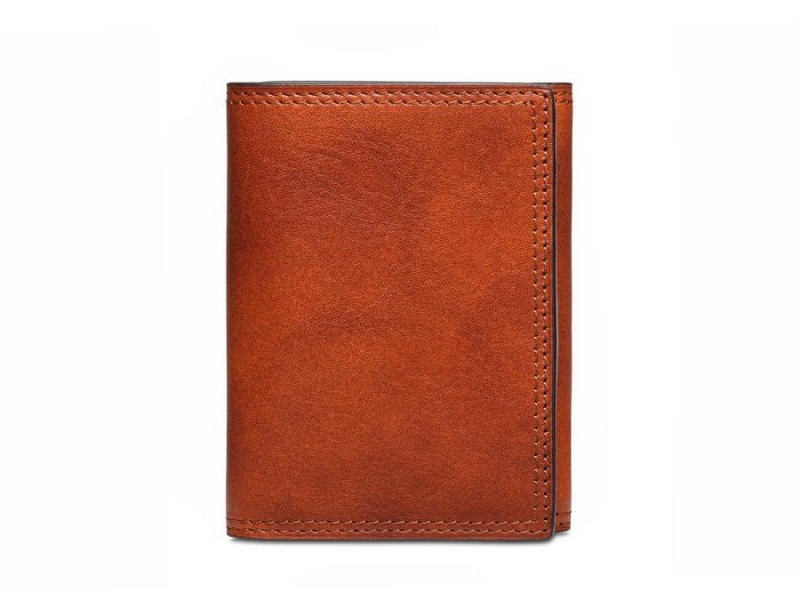 Bosca Italia Dolce Double I.D. Trifold Wallet - RFID Bruna | ZSENQ21624