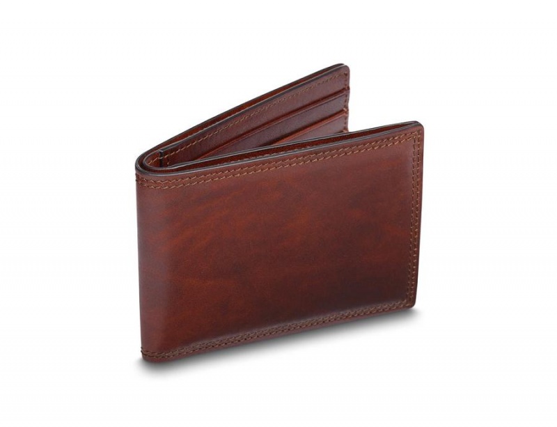 Bosca Italia Dolce Small Bifold Wallet Bruna | YSEVQ38705