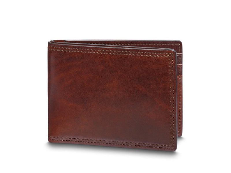 Bosca Italia Dolce Small Bifold Wallet Bruna | YSEVQ38705