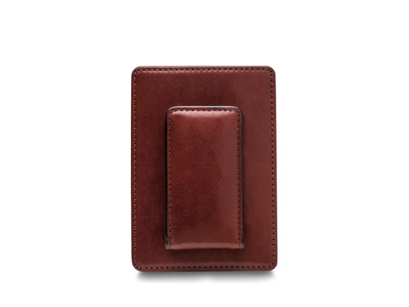 Bosca Italia Front Pocket Wallet Bruna | XSEGW64425