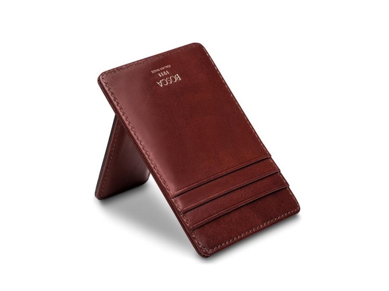 Bosca Italia Front Pocket Wallet Bruna | XSEGW64425