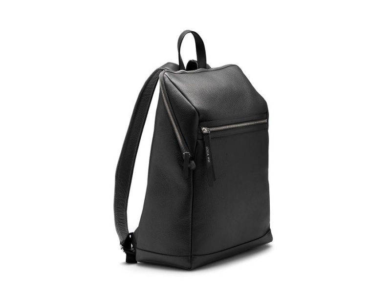 Bosca Italia Metro Backpack Svarta | SECIF17462