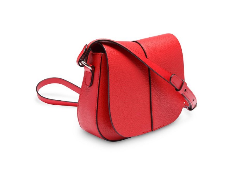 Bosca Italia Milano Mini Purse Röda | XSEGW75176