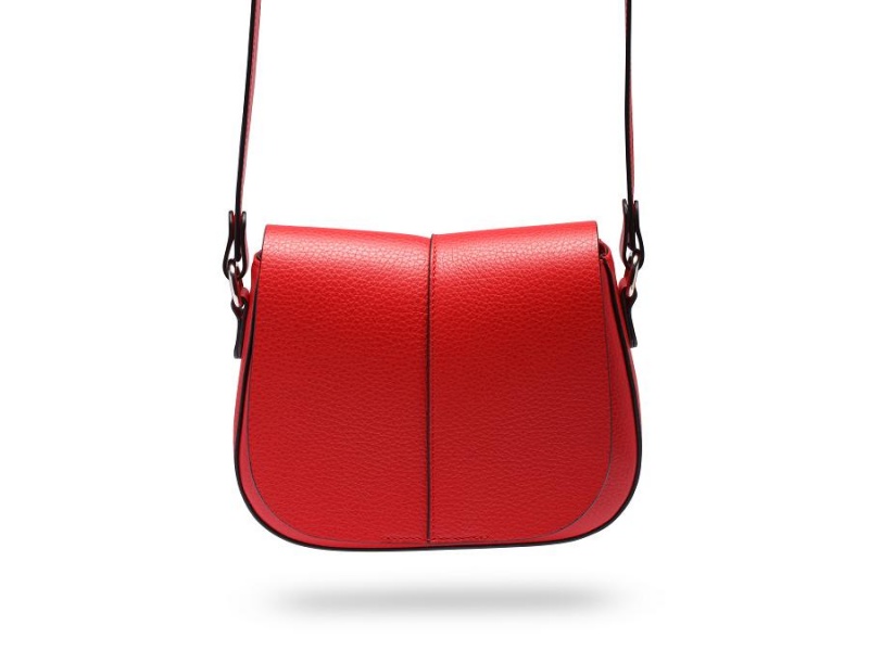 Bosca Italia Milano Mini Purse Röda | XSEGW75176