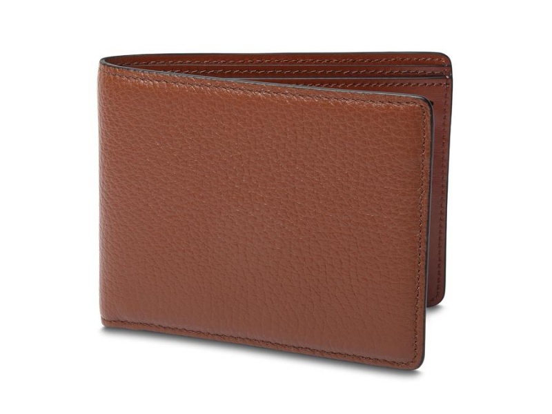 Bosca Italia Slim 10 Pocket Flip I.D. Bifold Bruna | MSEFT93886