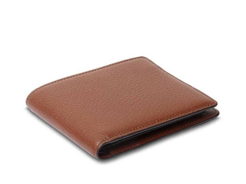 Bosca Italia Slim 10 Pocket Flip I.D. Bifold Bruna | MSEFT93886