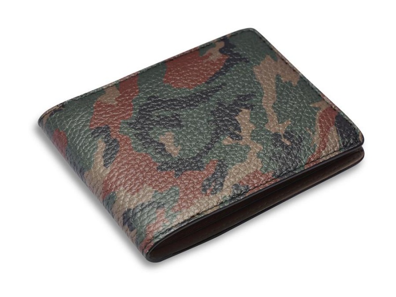 Bosca Italia Slim 8 Slot Pocket Wallet Camo | SEJKU88816