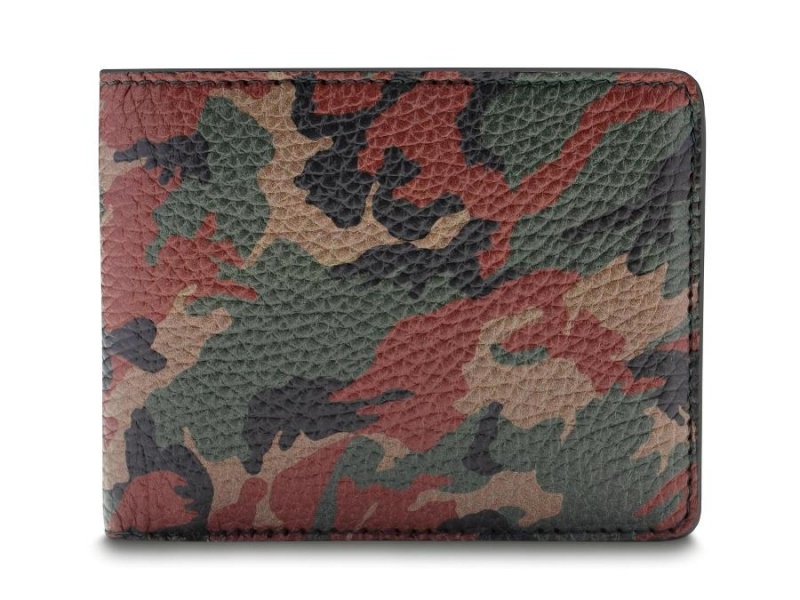 Bosca Italia Slim 8 Slot Pocket Wallet Camo | SEJKU88816