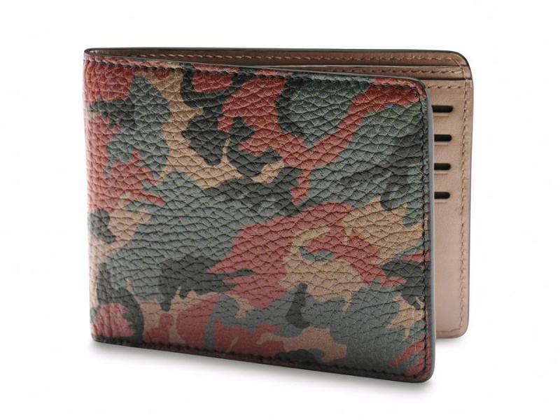 Bosca Italia Slim 8 Slot Pocket Wallet Camo | SEJKU88816