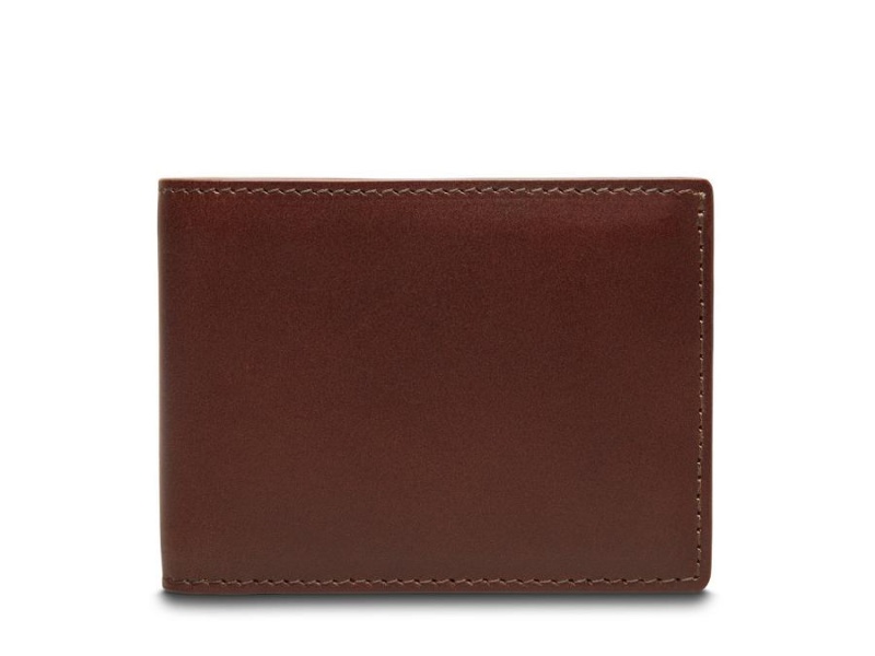 Bosca Italo Contrast Small Bifold Wallet Bruna Gula | PSEER55075