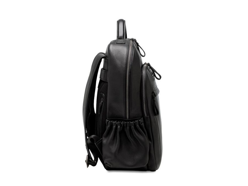 Bosca Klassiska Nappa Backpack Svarta | PSEER87441