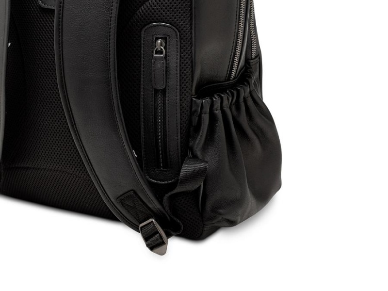 Bosca Klassiska Nappa Backpack Svarta | PSEQX26312