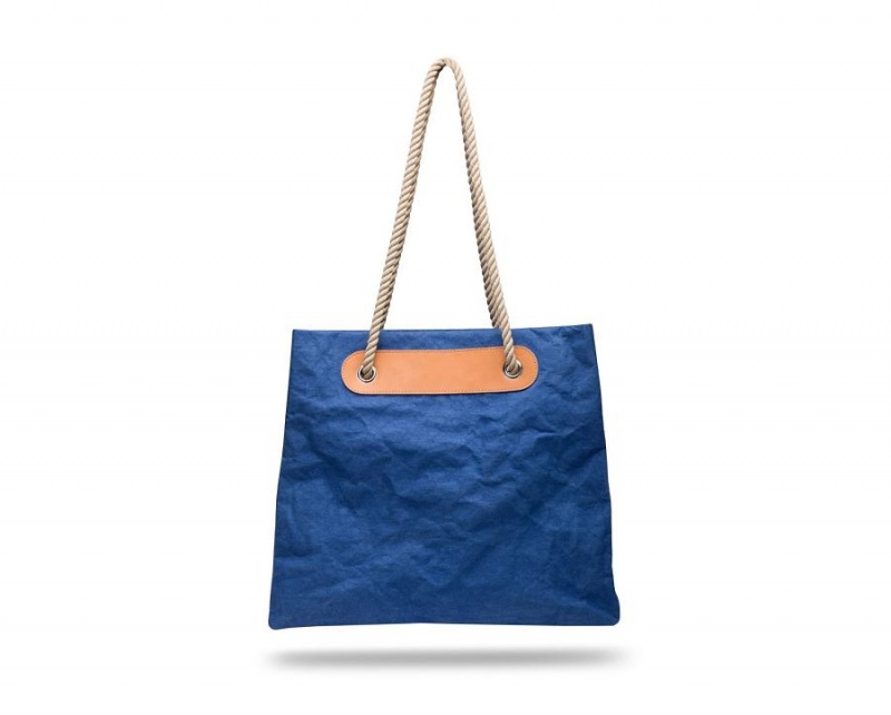 Bosca La Carta Beach Tote Blå | YSEGT44226