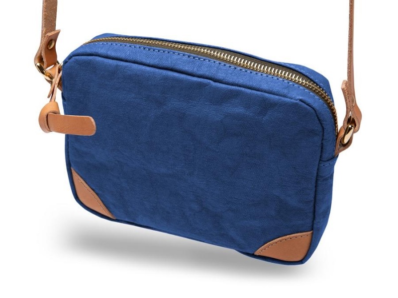 Bosca La Carta City Cross Rem Bag Blå | USEND25295