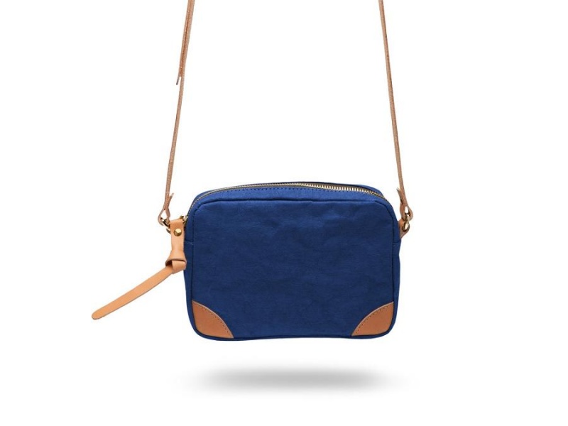 Bosca La Carta City Cross Rem Bag Blå | ZSENQ92914