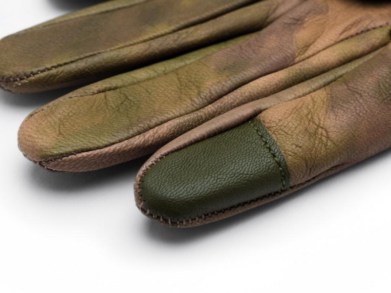 Bosca Lambskin Glove w/ Cashmere Lining Camo Camo | ASEWC96602