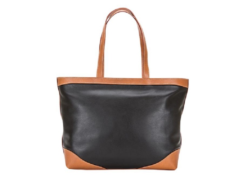 Bosca Madison Tote Svarta Bruna | SEXBR69590