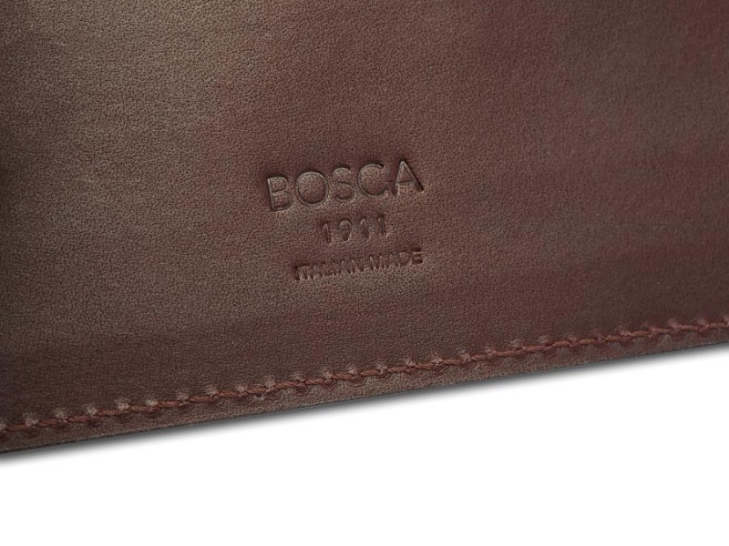 Bosca Slot Card Wallet Bruna | DSEVO52485